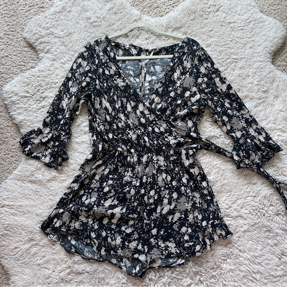 Free People Floral Romper - Size M